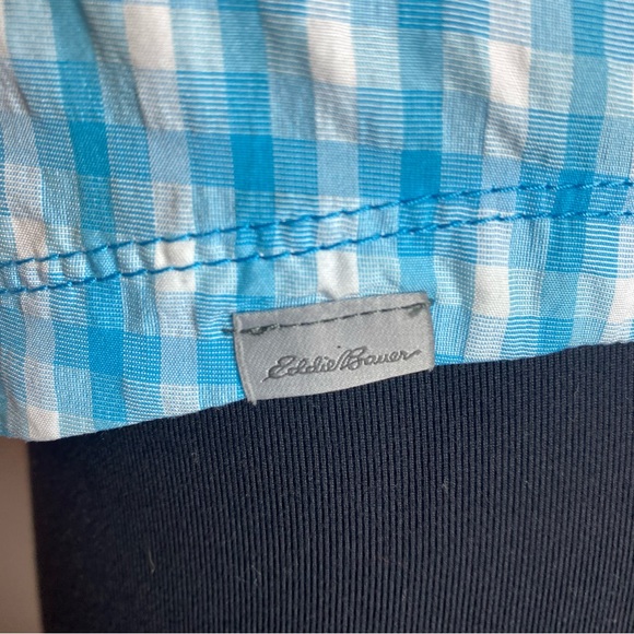 Eddie Bauer Plaid Button Up Women’s Shirt Size XS Excellent Used Condition - Picture 2 of 8